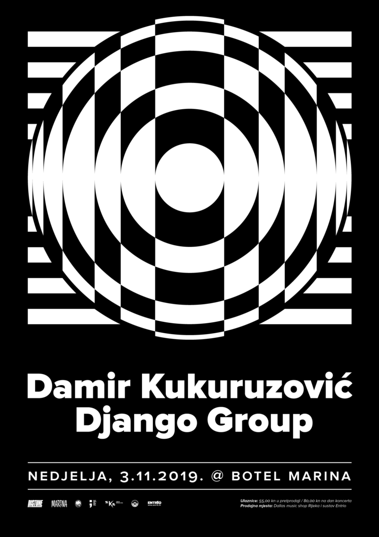 Damir Kuruzović Django Group_Distune vam predstavlja_Poster Design By_Radnja