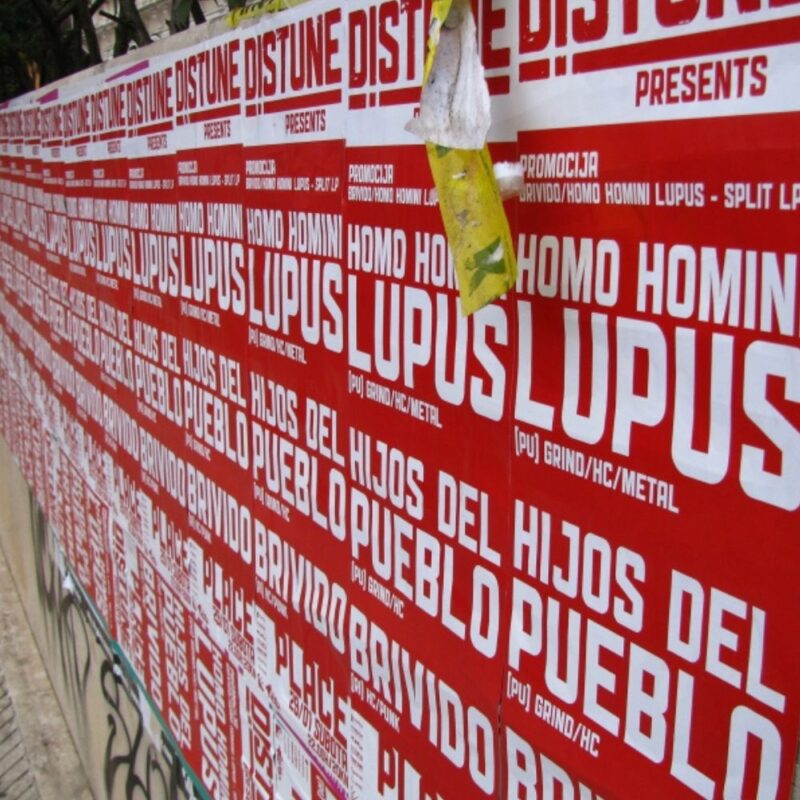 Homo Homini Lupus + Hijos Del Pueblo, autor: Željko Pendić