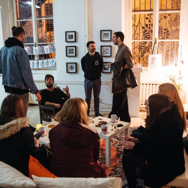 ''Gledanje Muzike'', autorica: Stephany Stefan