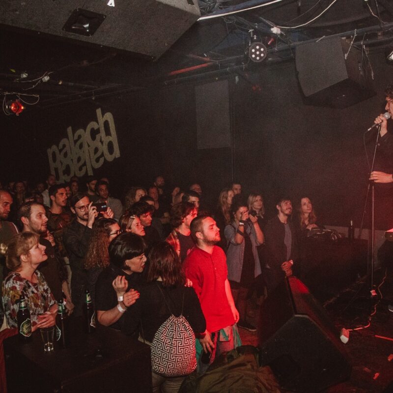 Suuns + Scattered Clouds, autorica: Stephany Stefan