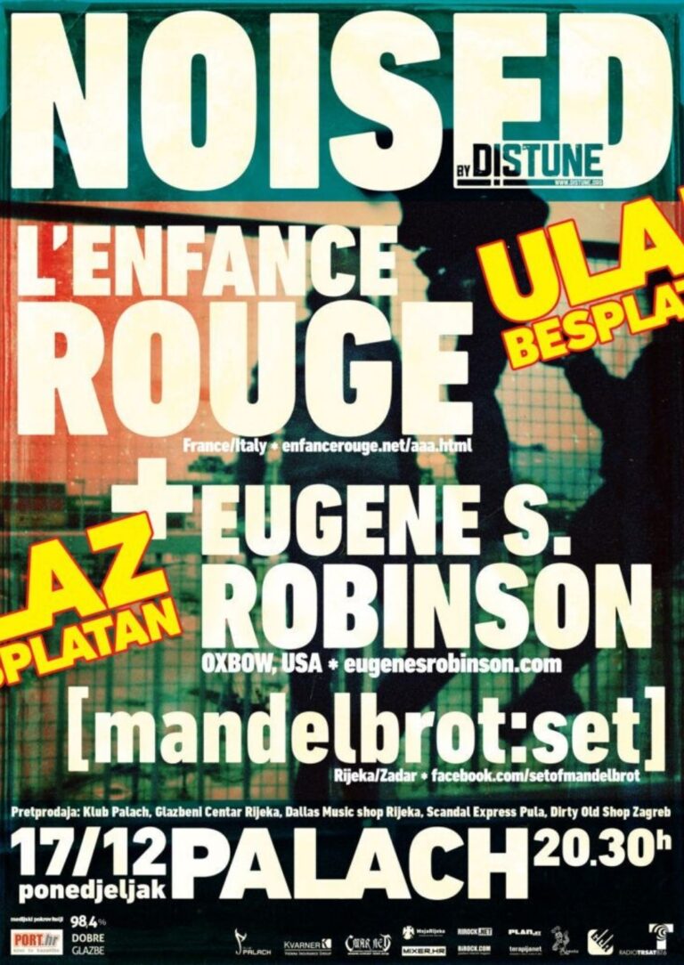 L'Enfance Rouge + Eugene s. Robinson + [mandelbrot set], autor: Kristijan Vučković