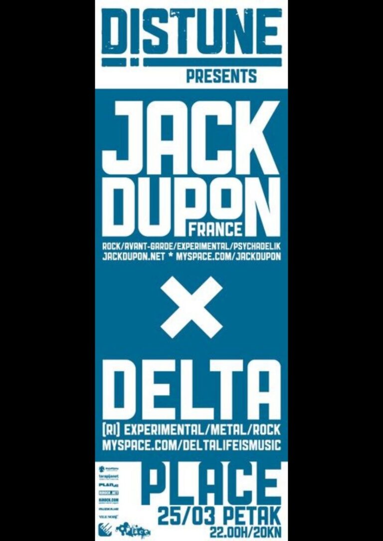 Jack Dupon + Delta, autor: Kristijan Vučković