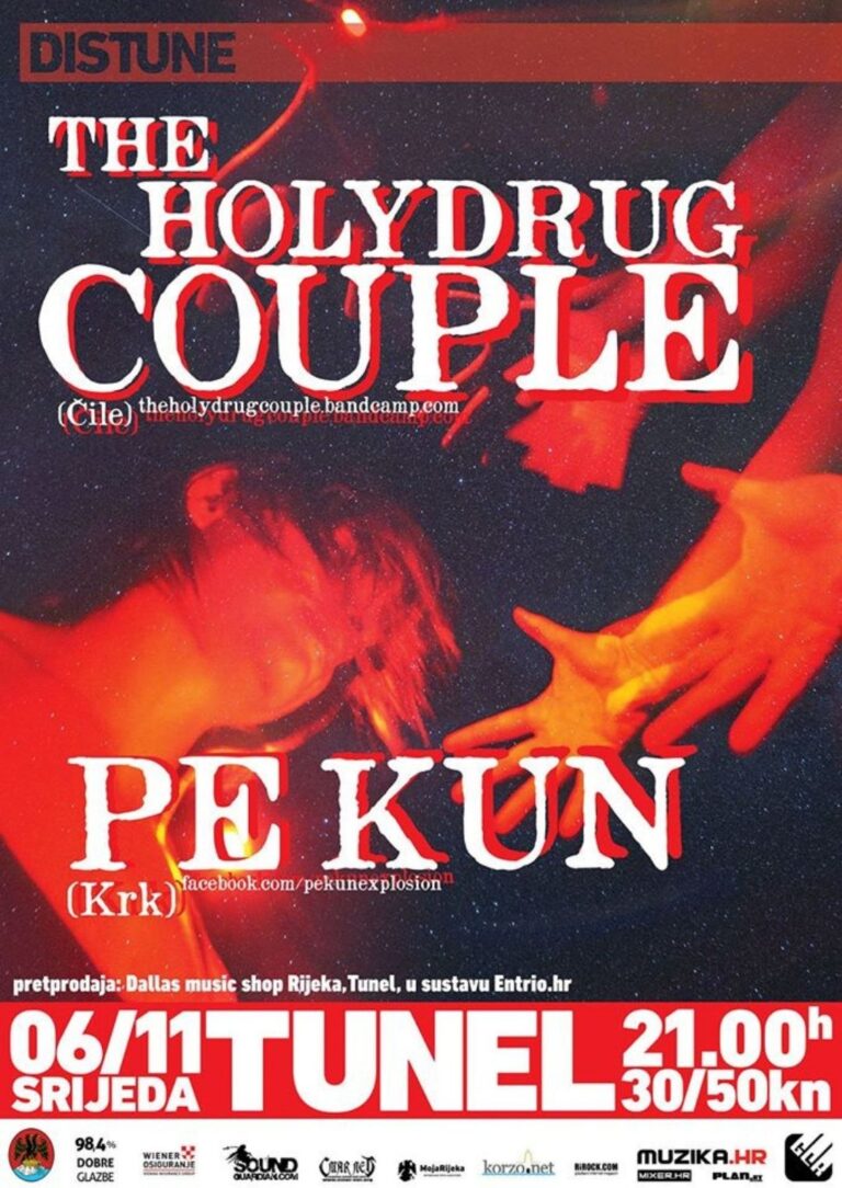 The Holydrug Couple + Pe Kun, autor: Kristijan Vučković