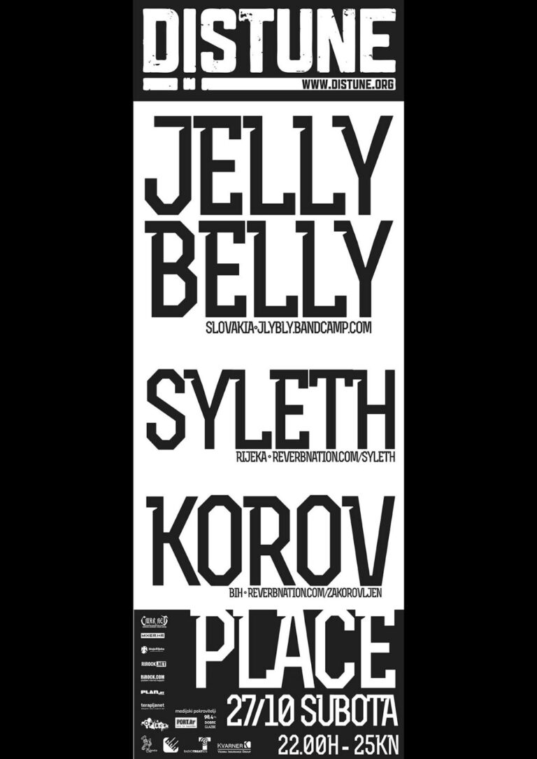 Jelly Belly + Syleth + Korov, autor: Kristijan Vučković