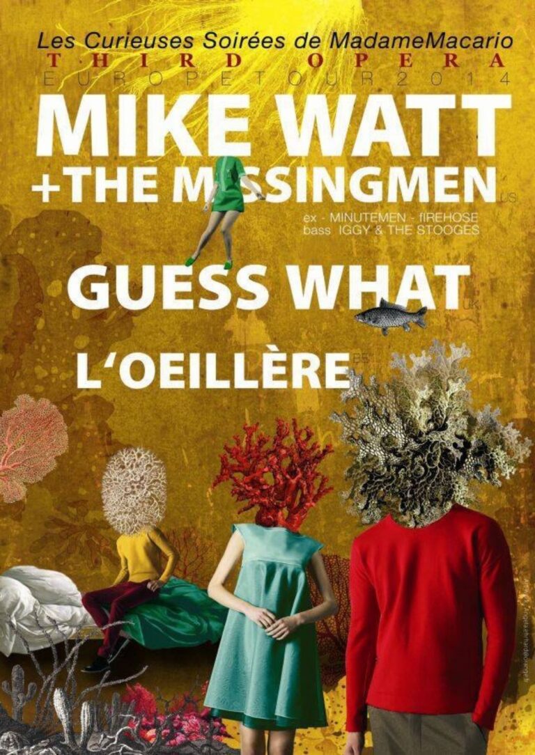 Mike Watt & Missingmen + Guess What + L'OEillère