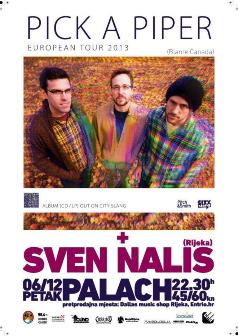 Pick a Piper + Sven Nalis, službeni plakat