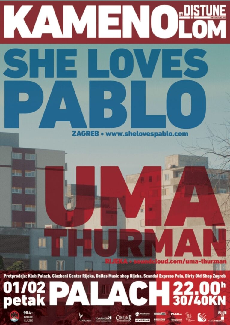 She Loves Pablo + Uma Thurman, autor: Kristijan Vučković