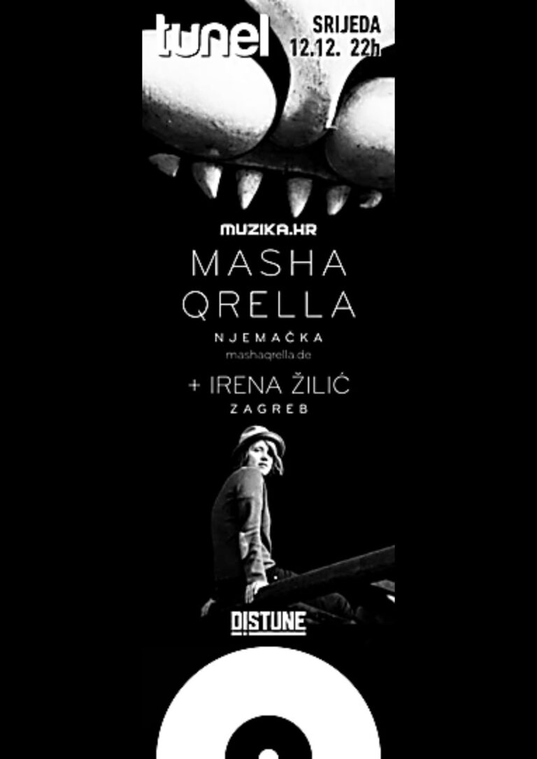 Masha Qrella + Irena Žilić, autor: Marko Butorac