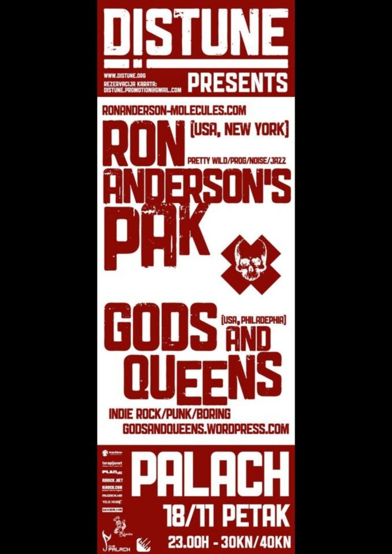 Ron Anderson Pak + Gods & Queens, autor: Kristijan Vučković