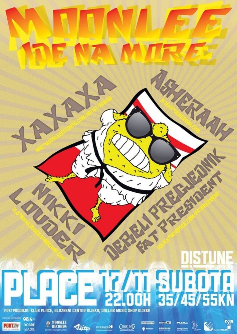 Asheraah + Nikki Louder + XAXAXA + Debeli Precjednik, autor: Kristijan Vučković