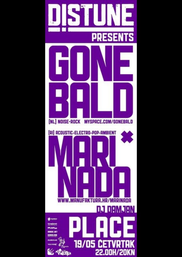 Gone Bald + Marinada, autor: Kristijan Vučković