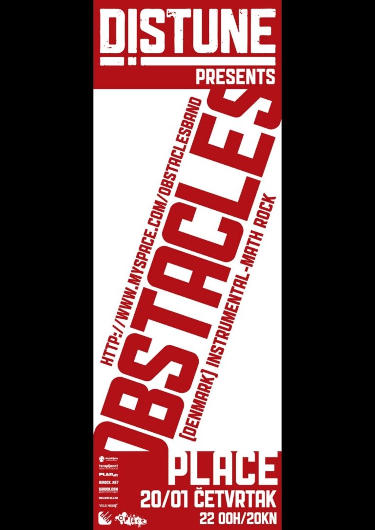 Obstacles, autor: Kristijan Vučković