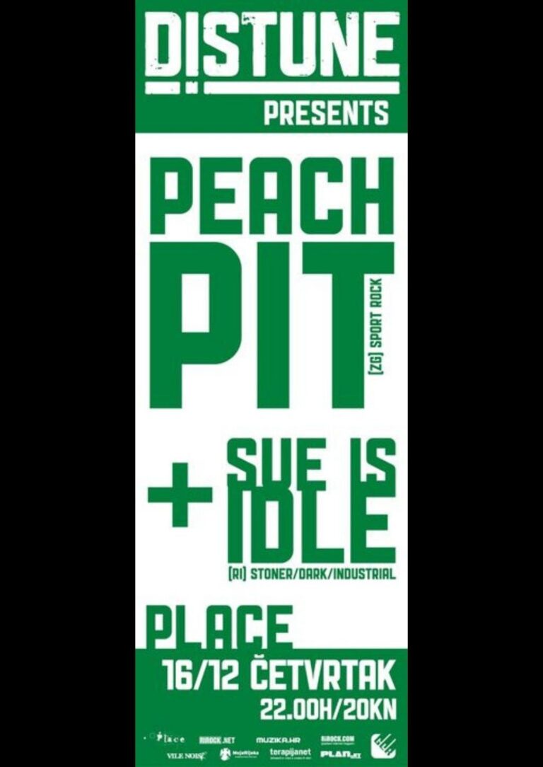 Peach Pit + Sue Is Idle, autor: Kristijan Vučković