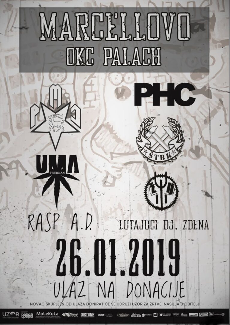 Po' Metra Crijeva + PHC + Uma Thurman + ŠTBK + Žulj + Rašpa + Lutajući DJ Zdena, autor: Goran Grgurev Grga