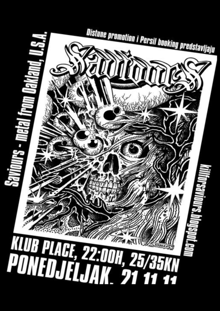 Saviours, službeni plakat