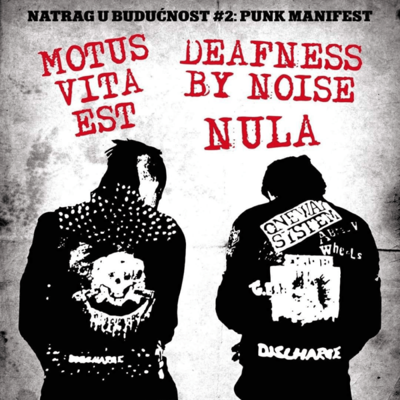 Motus Vita Est + Deafness By Noise + Nula, promo foto