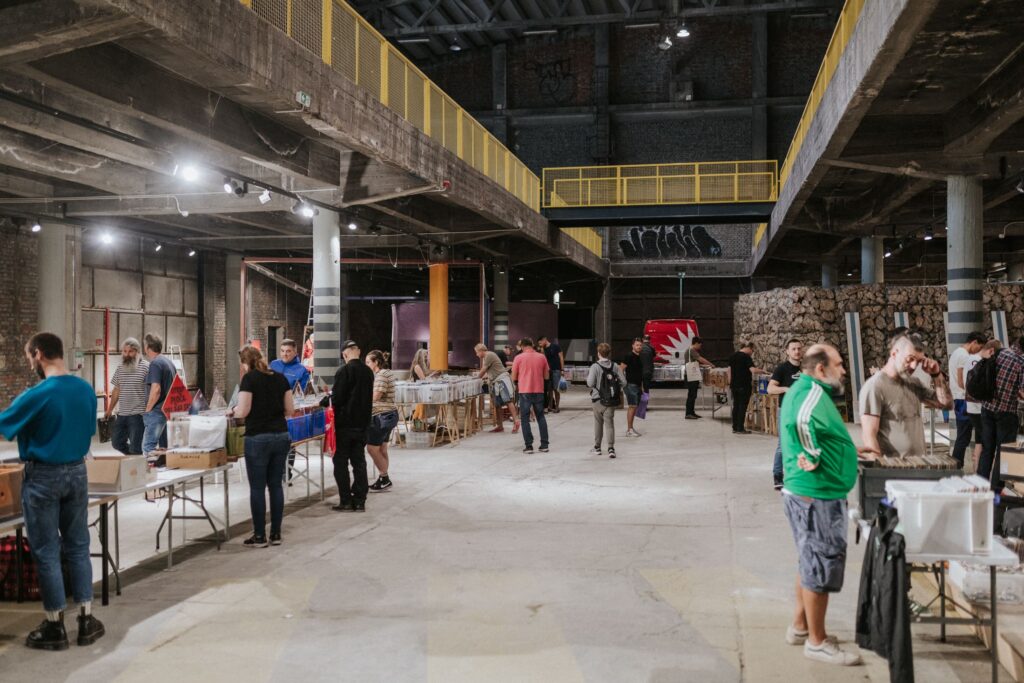 Sajam Ploča #17 + artBaazar, autorica: Tanja Kanazir