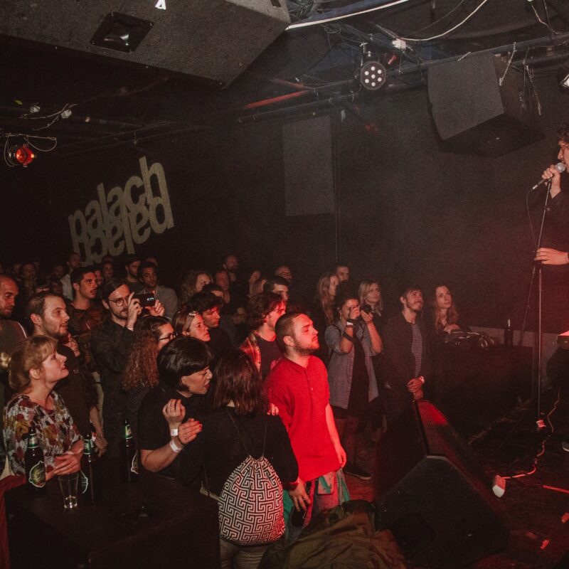 Suuns + Scattered Clouds, autorica: Stephany Stefan