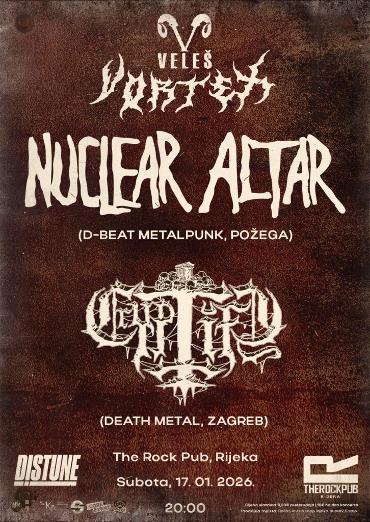 Veleš Vortex #4: Nuclear Altar + Cryptify, autor: Anton Brusić