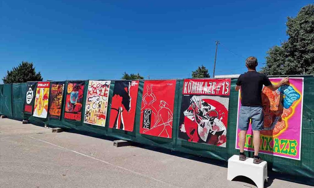 XXL Komikaze / Omotnice strip-albuma